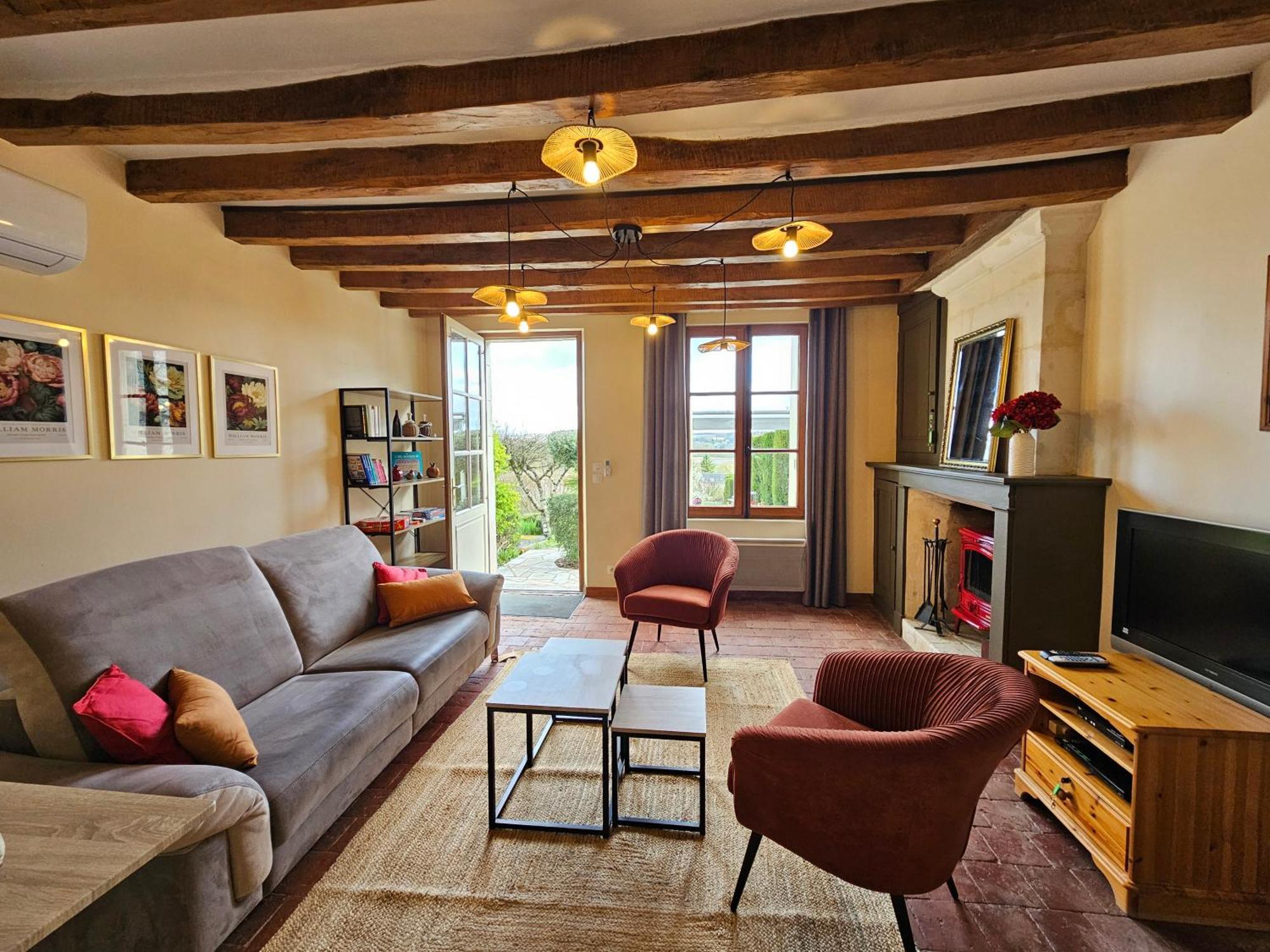 Gites Les Petits Chateaux Bourré Zewnętrze zdjęcie